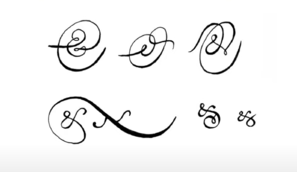 Ampersands by Louis Barbedor (1589-1670)