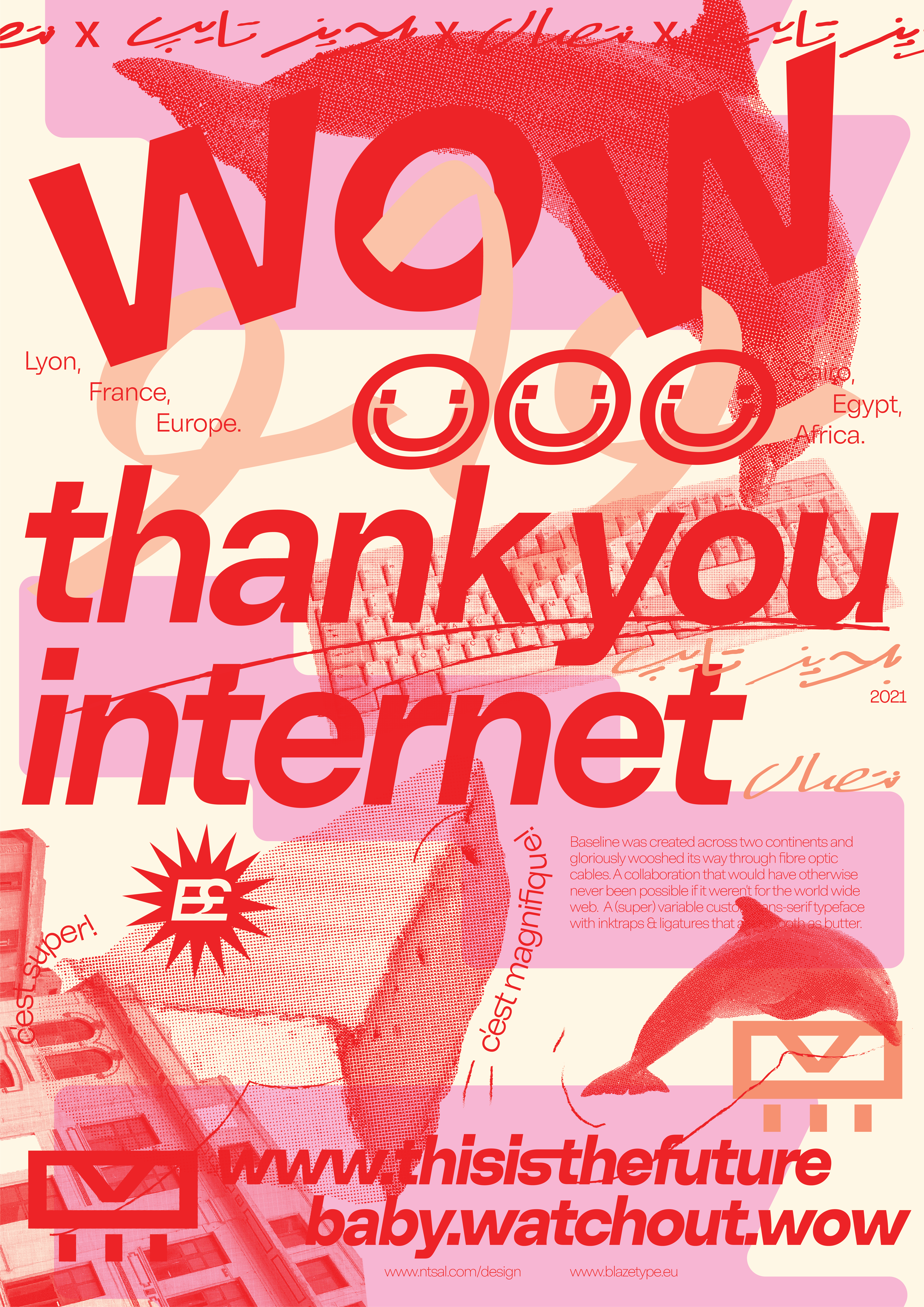 NTSAL & Baseline using the custom font family